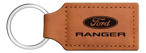 Llavero Rectangular De Piel Sintética Para Ford Ranger
