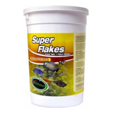 6 Alimentos Para Peces Tropicales Súper Flakes 500g Biomaa