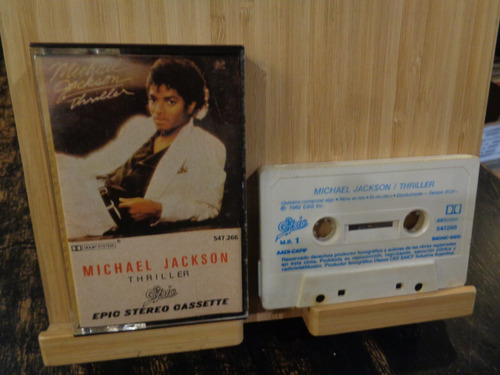 Michael Jackson Thriller Cassette Pop 1982