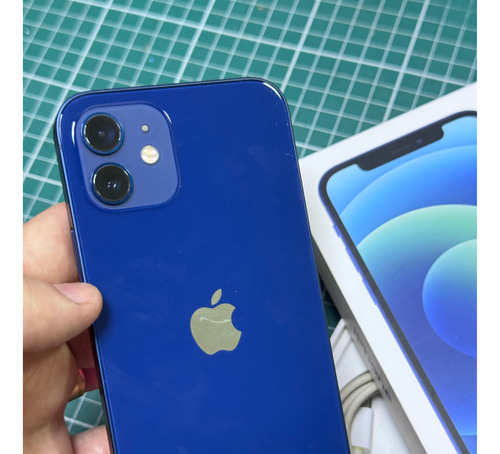 Apple iPhone 12 - Azul - Nacional - Com Caixa E Nf
