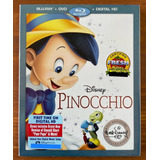 Bluray Pinóquio - Disney - Lacrado