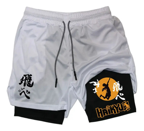 Pantalones Cortos De Voleibol De Anime De Secado Rápido Para | MercadoLibre