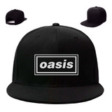 Gorra Plana Estampada Rock Oasis Logo Grupo Phn