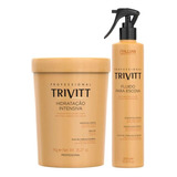 Trivitt Máscara Hidratação Intensiva Nº3 1kg + Fluido Escova