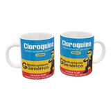 Caneca Personalizada Porcelana Cloroquina Bolsonaro Mito