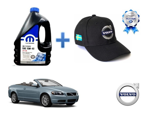 Garrafa Aceite Mopar + Gorra Volvo C70 2007 A 2010