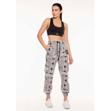 Pantalon Jogger Mujer Ngx Modelo Like Heaven, Melange 