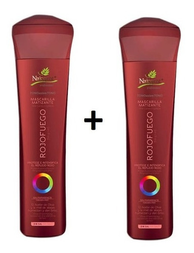 Duo Shampoo Naissant Rojo Fuego - mL a $220