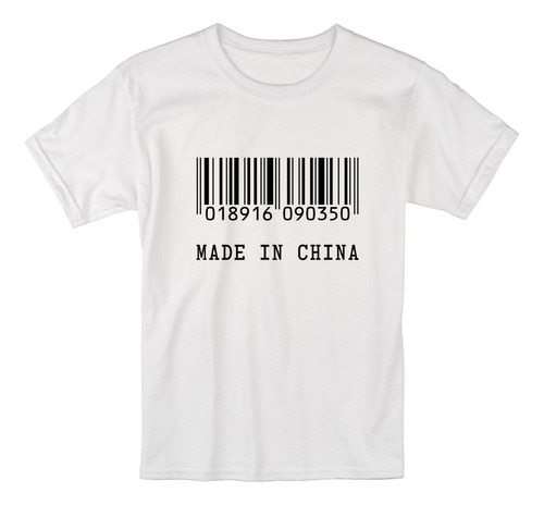 Camiseta Blusa Made In China, Fabricado Na China Barata 02