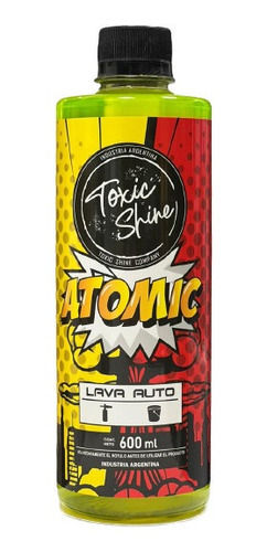 Toxic Shine Atomic Shampoo Alcalino Pre Tratamiento 600cc