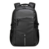 Mochila Executiva Urbana Notebook Usb Antifurto Reforçada Cor Preto Desenho Do Tecido Liso