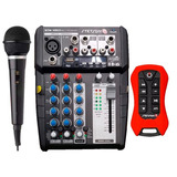 Mesa Stm1003 3canais Bluetooth Sd Fm  Controle + Microfone