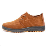 Zapatos Casuale Suede Para Hombre, Suela Antideslizante