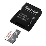 Cartão De Memória Sandisk   Ultra Com Adaptador Sd 128gb
