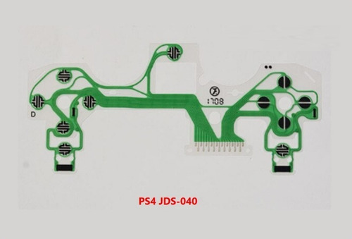 Película Placa Condutiva Modelo Controle De Ps4 Sony Jds-040