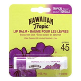 Hawaiian Tropic Lip Balm Spf # 45 Tropical 0,14 Onza (4 Ml) 