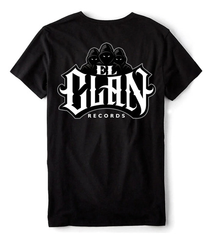 Camiseta El Clan Records - Playera Hip Hop Mexicano 2