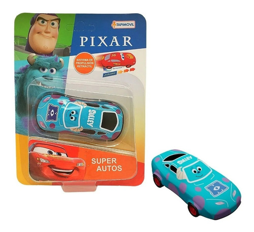 Autito Disney Pixar Cars Increibles Forky  Sistema Retractil