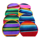 Tortilleros De Sarape Mexicano (12pack) Colores A Elegir