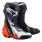 Botas Para Motociclista Alpinestars Supertech R - Rd Fl Gr W