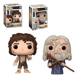 Funko Combo The Lord Of The Rings Gandalf 443 & Frodo 1389