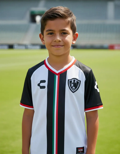 Playera Jersey Club De Cuervos Tricolor Para Niño (5018257)