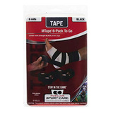 Mueller Black Athletic Tape - Rollos De 10 Yardas - Mtape (6