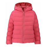 Campera Uniqlo Para Nena Original Warm Padded Fucsia T 13