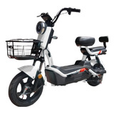 Moto Elétrica Scooter 600w J5 Baoshima Cor Branco