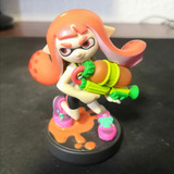 Amiibo Splatoon Inkling Niña Naranja