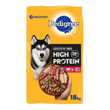 Pedigree Croquetas High Protein De Adultos Res Y Pollo 18kg