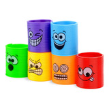 Resorte Mágico Emoji Slinky Juguete Piñata Souvenir X 45