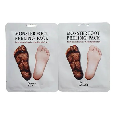 Monster Foot 2 Mascarillas Exfoliante Para Pies   | MercadoLibre