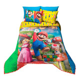 Edrecolcha Matrimonial Mario Y Luigi Al Ataque