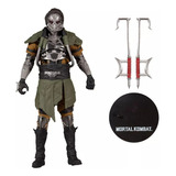 Figura De Acción Mcfarlane Mortal Kombat Kabal De 17 Cm