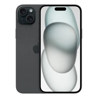 iPhone 15 Plus (sólo eSIM) 128 GB negro - Excelente (Reacondicionado) | Meses sin interés