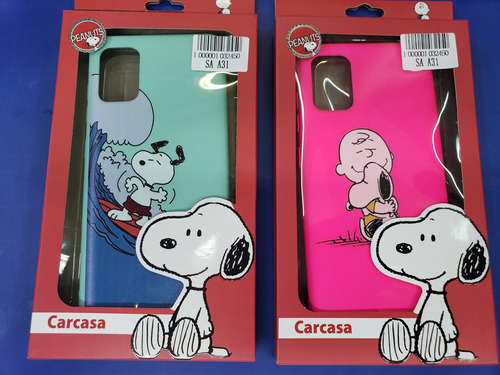 Carcasa Snoopy Compatible Con Samsung A31.