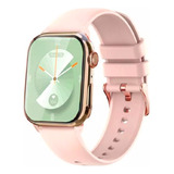 Reloj Inteligente Smart Watch S4 Para Mujer Ip67 Pink 2024
