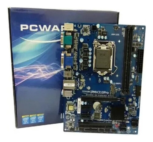 Placa Mãe Pcware Ipmh310 Pro S1150 Ddr4 Hdmi/vga G8/g9 - Oem