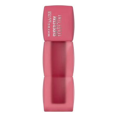 Maybelline Super Stay Teddy Tint, Tinta para Labios Mate Difuminado, Larga Duración 12 Horas, Textura Suave, No Transfiere, A Prueba de Bebidas y Besos, Tono Endgame, 5 ml | Envío gratis