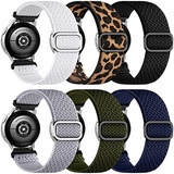 Extensibles De Nailon Para Galaxy Watch 4 De 6pzs Multicolor