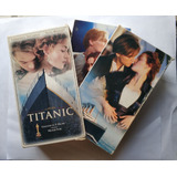 Vhs Duplo Titanic (dublado) Leonardo Kate Winslet Arte Som