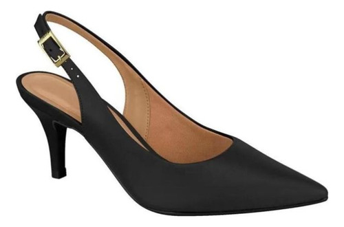 Scarpin Chanel Vizzano Preto Feminino Original 1185.700