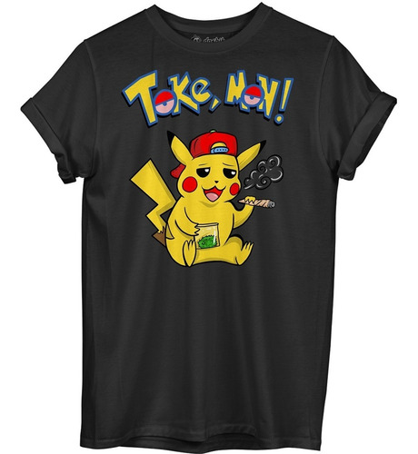 Playera Pokémon Parodia Pikachu Doshik