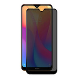 Película Vidro 3d Privacidade Para Xiaomi Redmi 8 / 8a