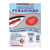 Forro Térmico Para Tábua De Passar Furadinho - 1,10x35 Cm