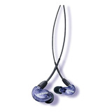 El085 Shure Se215pro Auriculares Cable Audífonos Aislamiento Color Violeta