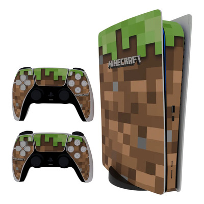 Skin Minecraft Para Playstation 5 Digital Ps5 + 2 Stickers | Envío gratis