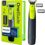 Recortador De Barba Philips Oneblade Qp2510/15 Amarillo