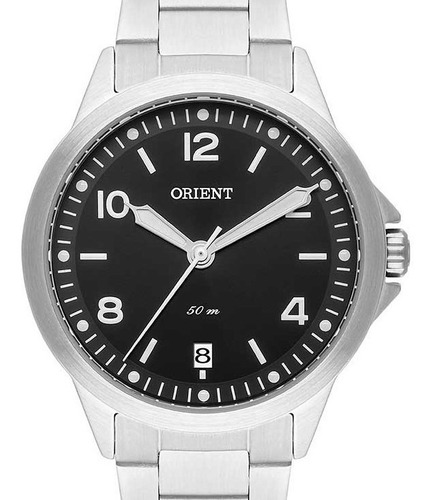 Relogio Feminino Orient Preto Original Pequeno Fbss1159 P2sx